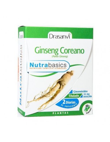 Drasanvi Ginseng Coreano 60 Capsulas