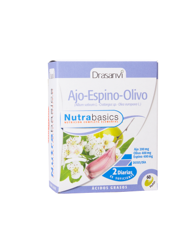 Drasanvi Ajo Espino Olivo 500mg 60...