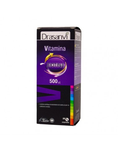 Drasanvi Vitamina H 500µg Biotina 90...
