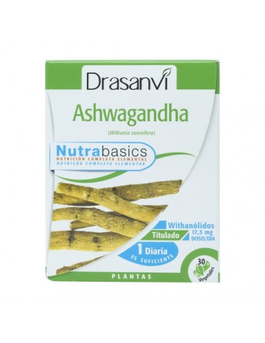 Drasanvi Ashwagandha 30 Capsulas