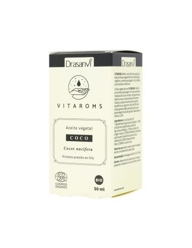 Drasanvi Aceite Vegetal Coco Bio 50ml