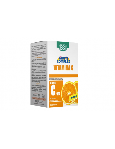 Esi Vitamina C 1.000mg Polvo 20 Sobres