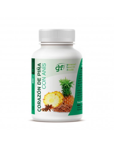 GHF Corazon De Piña 600mg 100 Cápsulas