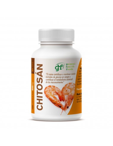 GHF Chitosan 600mg 100 Cápsulas