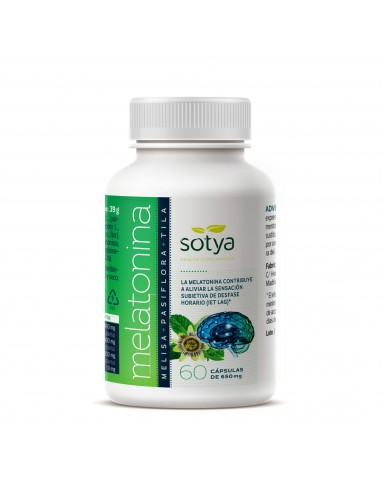 Sotya Melatonina 60 Capsulas