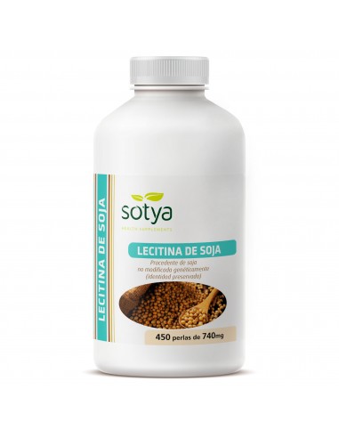 Sotya Lecitina 740mg 450 Perlas