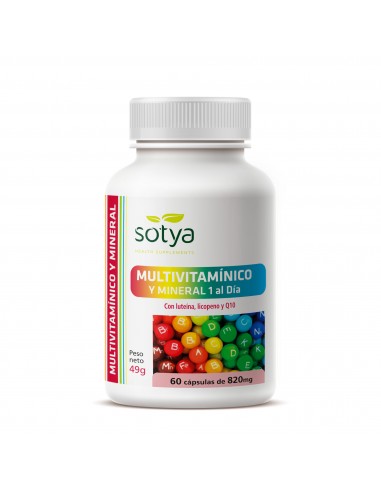Sotya Multivitaminico Mineral 60 Cápsulas