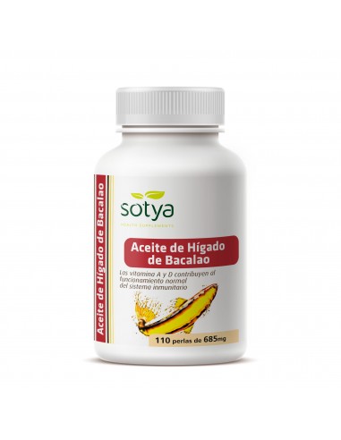 Sotya Higado Bacalao 110 Perlas