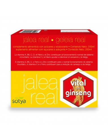 Sotya Jalea Real Vital Ginseng Vidrio...