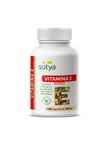 Sotya Vitamina E 100% Cdr 100 Cápsulas