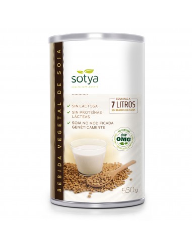 Sotya Leche De Soja Natural 550gr