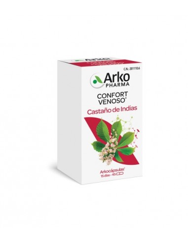 Arkopharma Castaño de Indias 45 Cápsulas