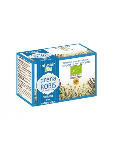 Robis Drena Infusión 20 Bolsas