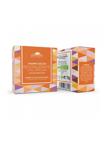 Genuine Champu Solido Revitalizante 60gr