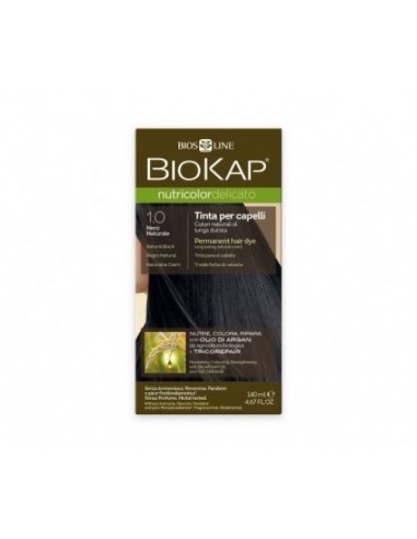 Biokap Tinte Delicato 1.00 Negro Natural 140ml