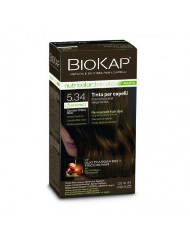 Biokap Tinte Rapid 5.34 Castaño Miel...