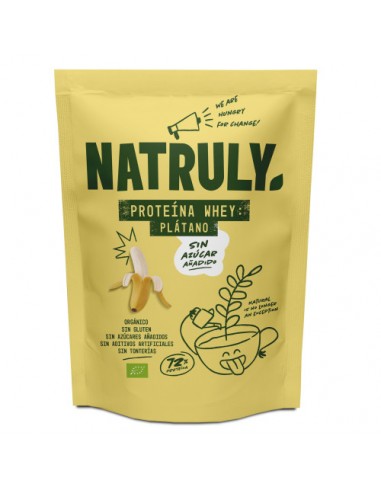 Natruly Proteina Whey Platano Bio 350gr