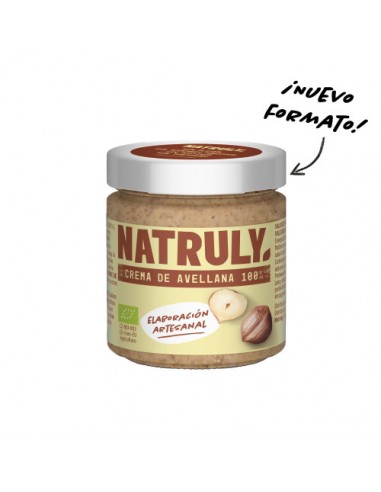 Natruly Crema Avellanas 100% Bio 200gr