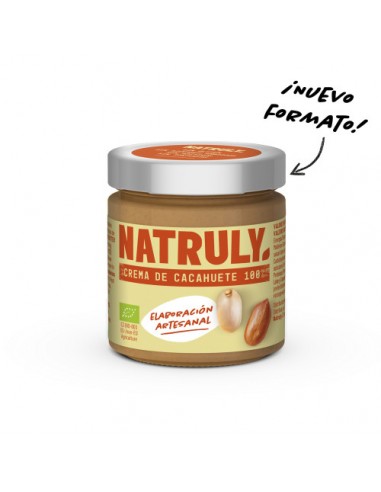 Natruly Crema Cacahuete 100% Bio 200gr