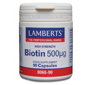 Lamberts Biotina 500ug 90...