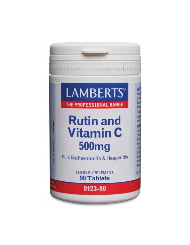 Lamberts Rutina+Vitamina C 500mg 90...