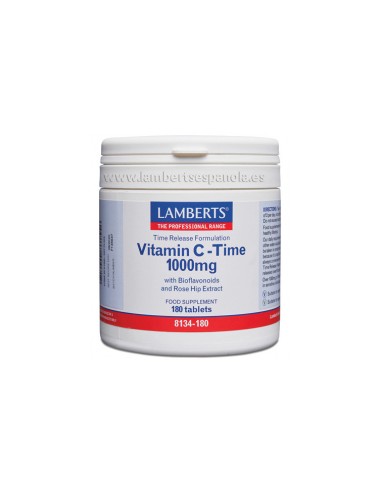 Lamberts Vitamina C-Time 1000mg 180...