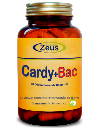 Zeus Cardy+Bac 30 Cápsulas