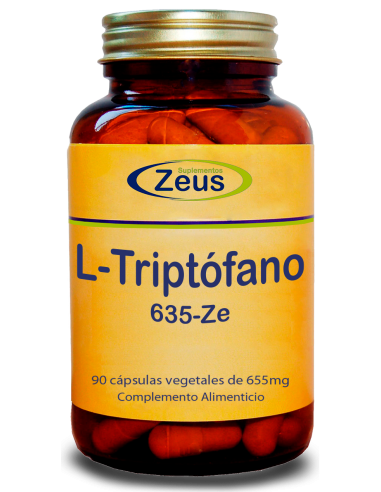 Zeus L-triptofano -635 90 Cápsulas