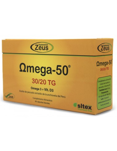 Zeus Omega-50 30/20 Tg 60 Cápsulas