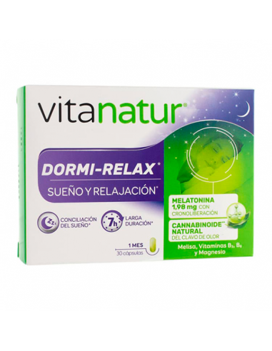 Vitanatur Dormi Relax 30 Cápsulas