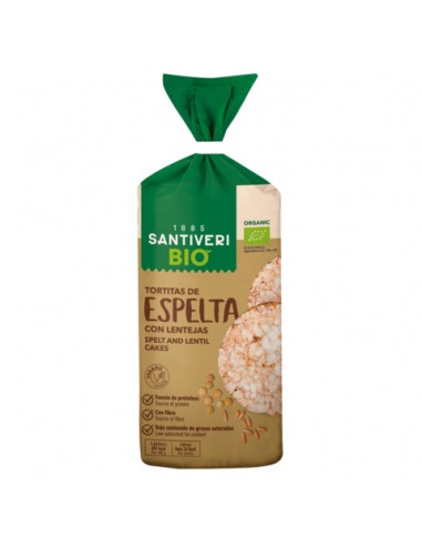 Santiveri Tortitas Espelta+Lenteja...
