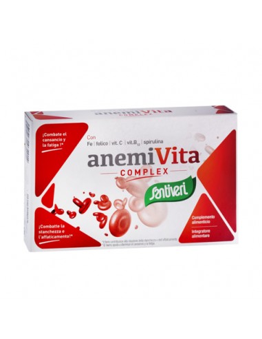 Santiveri Anemivita Complex 40 Cápsulas