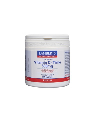 Lamberts Vitamina C Time 500mg 250...