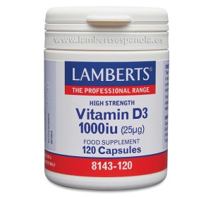 Lamberts Vitamina D3 1000UI...