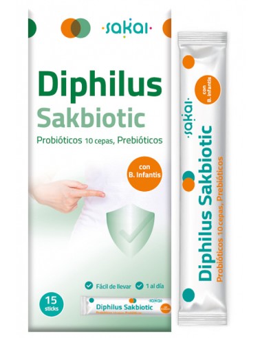 Sakai Diphilus Sakbiotic 15 Sticks