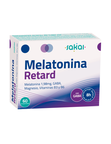 Sakai Melatonina Retard 60 Comprimidos