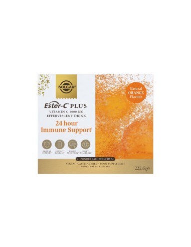 Solgar Ester-c Plus Efervescente 1000mg 21 Sobres