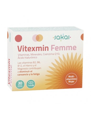 Sakai Vitexmin Femme 30 Cápsulas