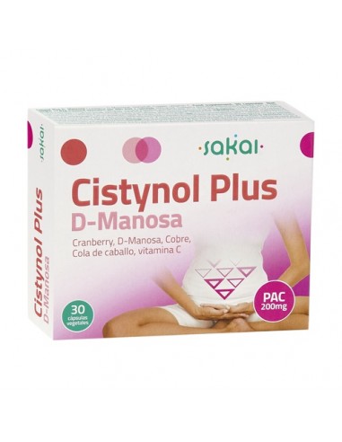 Sakai Cistynol Plus D-Manosa 30 Cápsulas