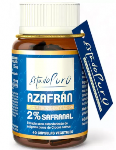 Tongil Azafrán 2% Safranal 40 Cápsulas