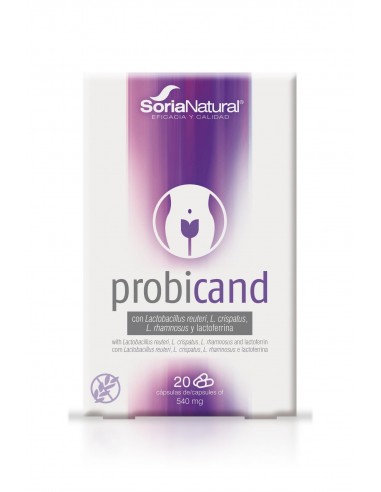 Soria Natural Probicand 20 Cápsulas