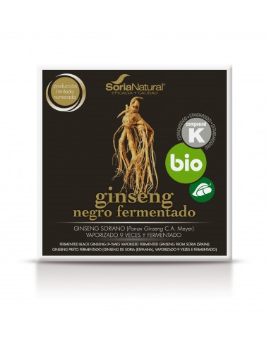 Soria Natural Ginseng Negro Bio 24...