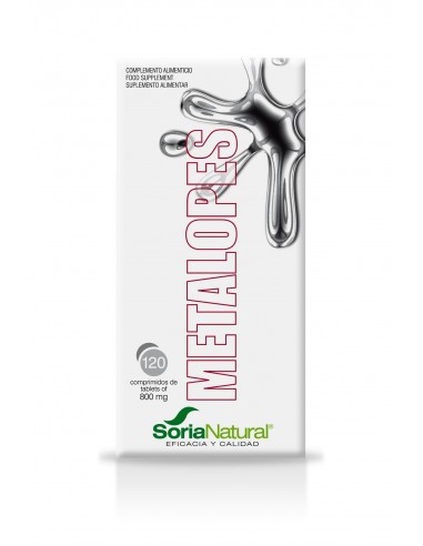 Soria Natural Metalopes 120 Comprimidos