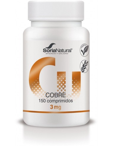 Soria Natural Cobre 150 Comprimidos