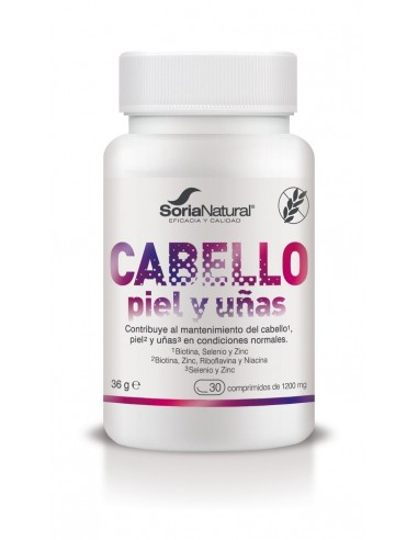 Soria Natural Cabello, Piel Y Uñas 30...