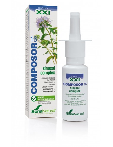 Soria Natural Composor 16 Sinusol 25ml