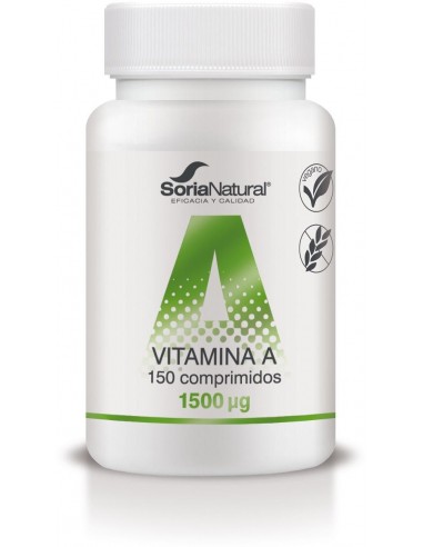 Soria Natural Vitamina A 150 Comprimidos