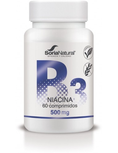 Soria Natural Niacina Vitamina B3  60...