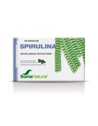 Soria Natural Spirulina 60 Comprimidos
