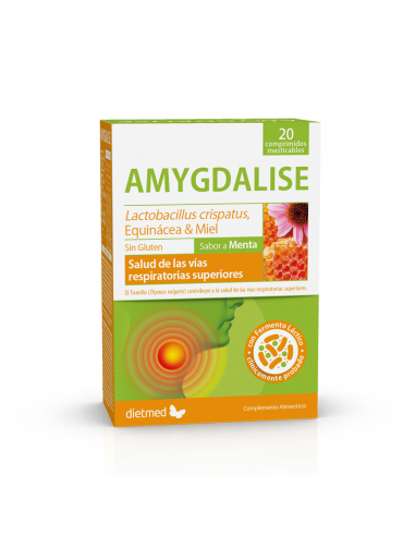 Dietmed Amygdalise 20 Comprimidos...